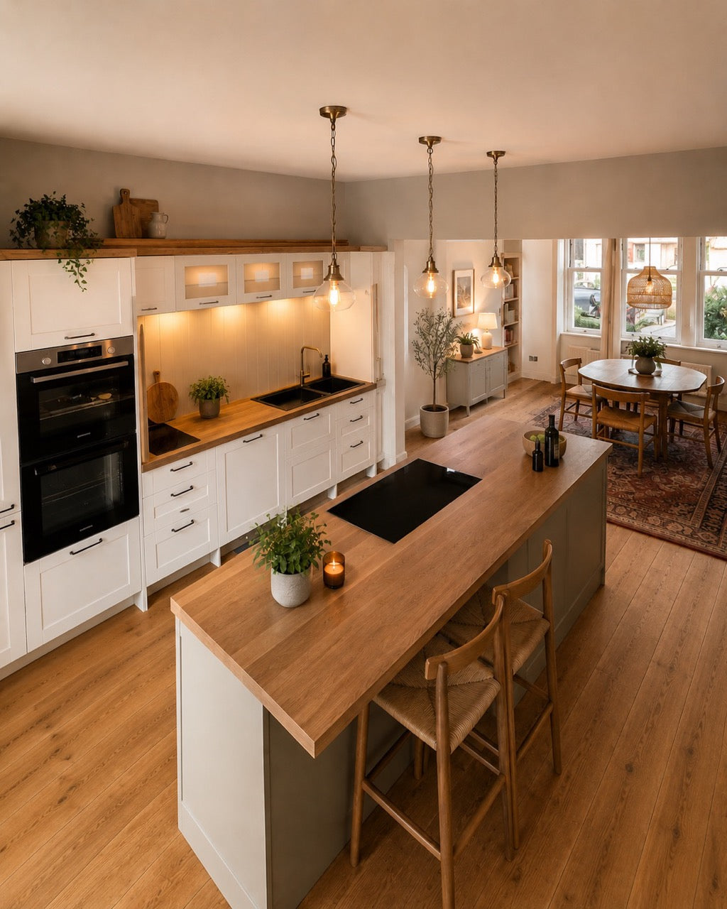 Lochend Cottage Renovation: Creating Open-Plan Living