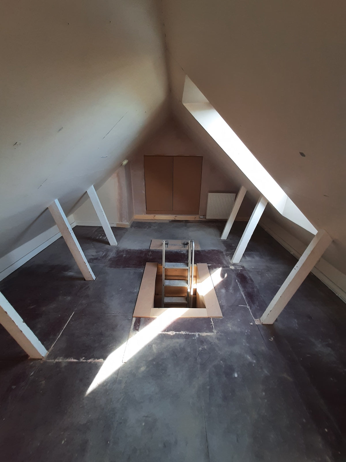 Loft conversion and timber joinery work in a Newhaven property, Edinburgh